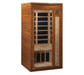 Golden Designs Dynamic "Barcelona" 1-2-person Low EMF Far Infrared Sauna - Golden Designs - Ambient Home