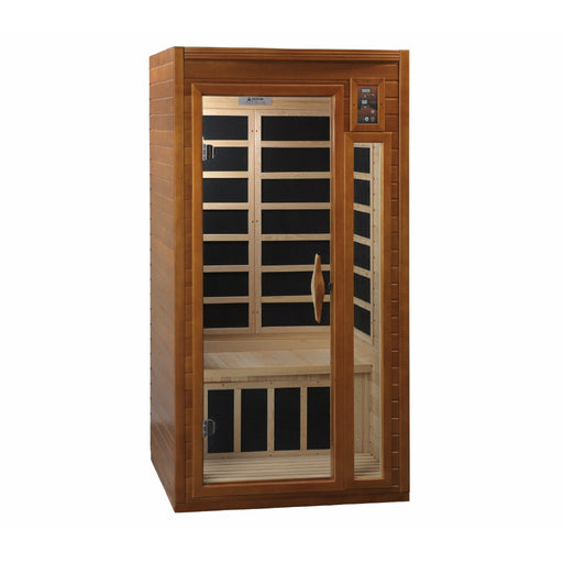 Golden Designs Dynamic "Barcelona" 1-2-person Low EMF Far Infrared Sauna - Golden Designs - Ambient Home