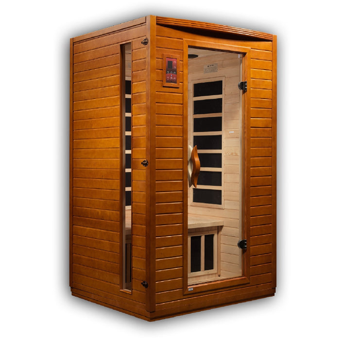 Golden Designs Dynamic "Versailles" 2-person Low EMF Far Infrared Sauna - Golden Designs - Ambient Home