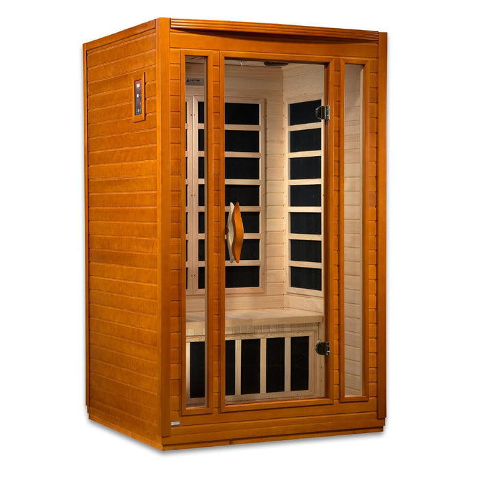 Golden Designs Dynamic "San Marino" 2-person Low EMF Far Infrared Sauna - Golden Designs - Ambient Home