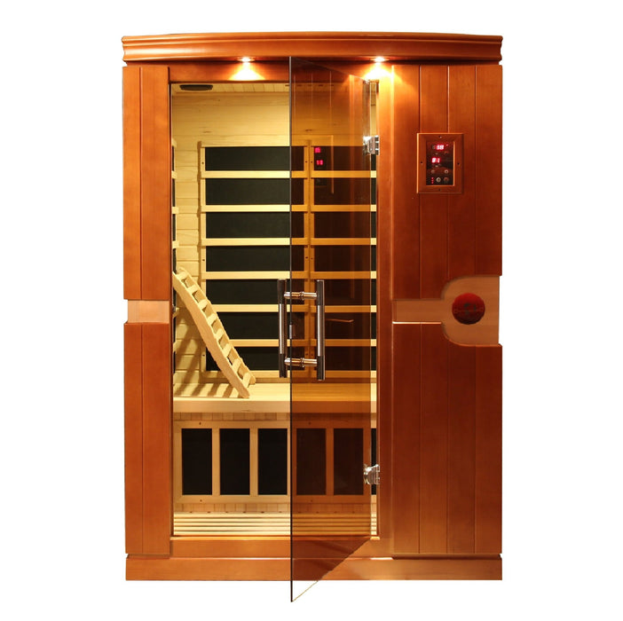 Golden Designs Dynamic "Venice" 2-person Low EMF Far Infrared Sauna - Golden Designs - Ambient Home