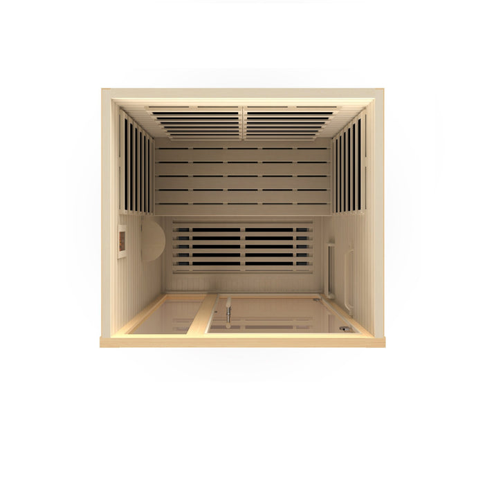 Golden Designs Dynamic "Llumeneres"  2-person Ultra Low EMF Far Infrared Sauna - Golden Designs - Ambient Home