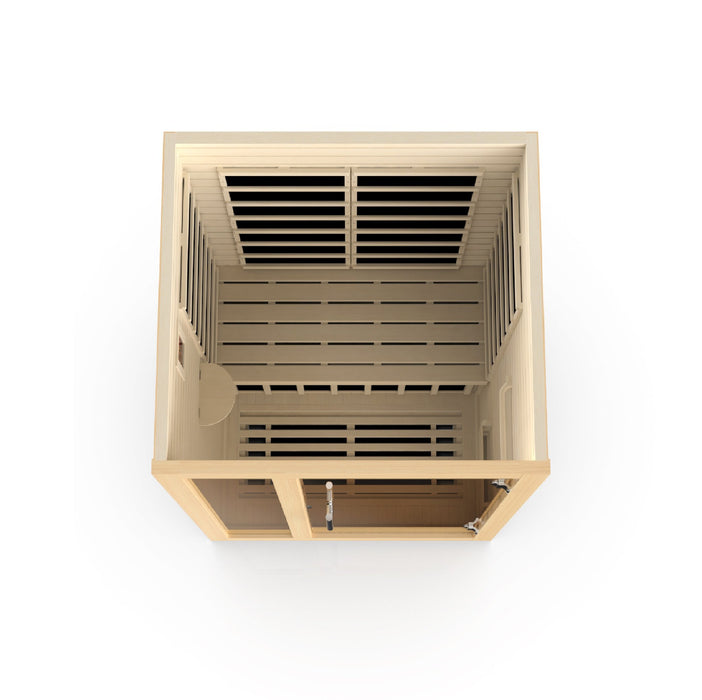 Golden Designs Dynamic "Llumeneres"  2-person Ultra Low EMF Far Infrared Sauna - Golden Designs - Ambient Home