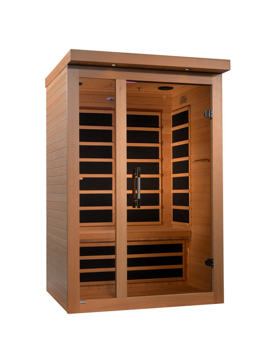 Golden Designs Dynamic "Llumeneres"  2-person Ultra Low EMF Far Infrared Sauna - Golden Designs - Ambient Home