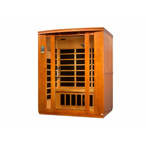 Golden Designs Dynamic "Bellagio" 3-person Low EMF Far Infrared Sauna - Golden Designs - Ambient Home