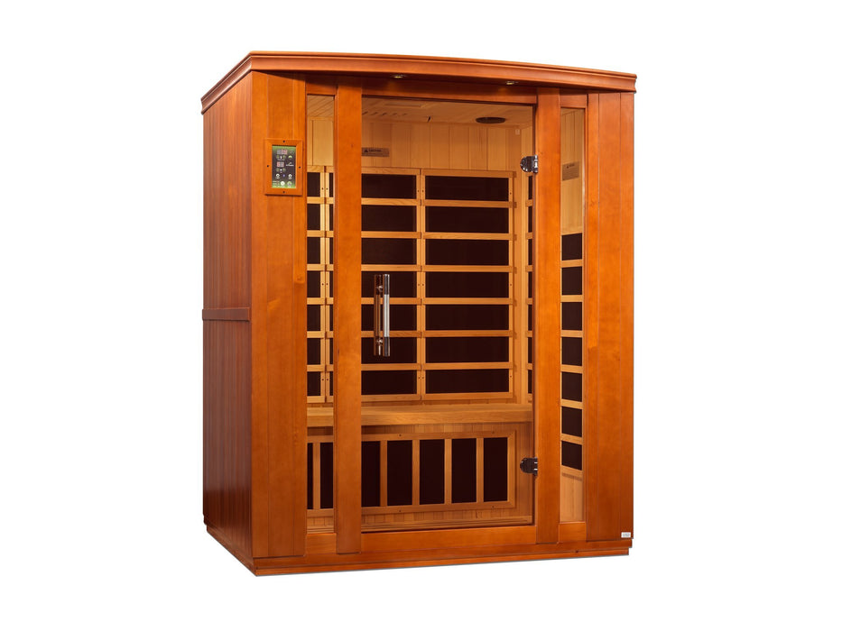 Golden Designs Dynamic "Bellagio" 3-person Low EMF Far Infrared Sauna - Golden Designs - Ambient Home