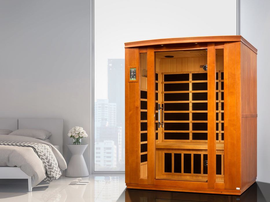Golden Designs Dynamic "Bellagio" 3-person Low EMF Far Infrared Sauna - Golden Designs - Ambient Home