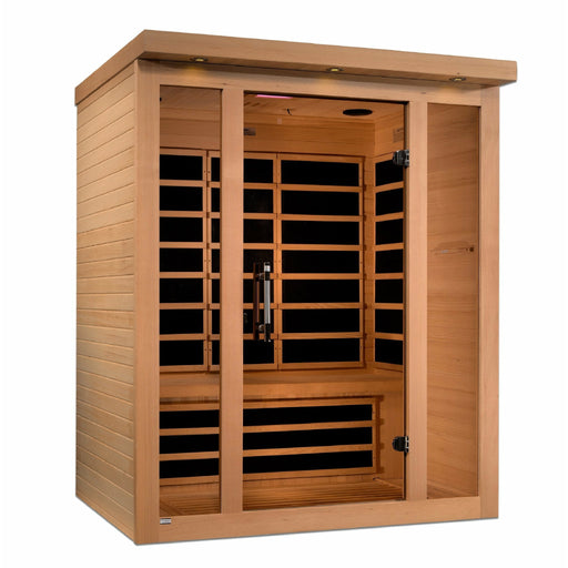Golden Designs Dynamic "Vila" 3-person Ultra Low EMF Far Infrared Sauna - Golden Designs - Ambient Home