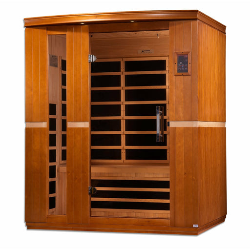 Golden Designs Dynamic "Lugano" 3-person Low EMF Far Infrared Sauna - Golden Designs - Ambient Home