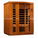 Golden Designs Dynamic "Lugano" 3-person Low EMF Far Infrared Sauna - Golden Designs - Ambient Home