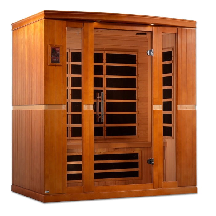 Golden Designs Dynamic "Bergamo" 4-person Low EMF Far Infrared Sauna - Golden Designs - Ambient Home