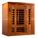 Golden Designs Dynamic "Bergamo" 4-person Low EMF Far Infrared Sauna - Golden Designs - Ambient Home