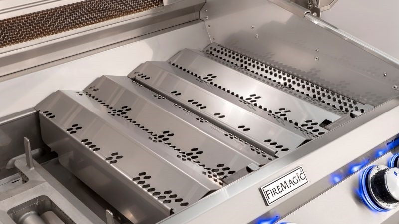Fire Magic Grills E1060I-8LAN/E1060I-8LAP Echelon 50 Inch Built-In Grill with Analog Thermometer, Natural/Propane Gas, Infrared burner "L" Burner - Fire Magic - Ambient Home