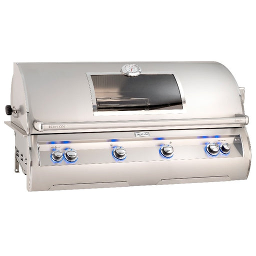 Fire Magic Grills E1060I-8LAN-W/ E1060I-8LAP-W Echelon 50 Inch Built-In Grill with Analog Thermometer with View Window, Natural/Propane Gas, Infrared burner "L" Burner - Fire Magic - Ambient Home