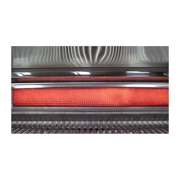 Fire Magic Grills E1060S-8E1N-62-W/E1060S-8E1P-62-W Echelon Diamond 117 Inch Free-Standing Grill with Single Side Burner, Rotisserie, Digital Thermometer and View Window, Natural/Propane Gas, Cast Stainless Steel "E" - Fire Magic - Ambient Home