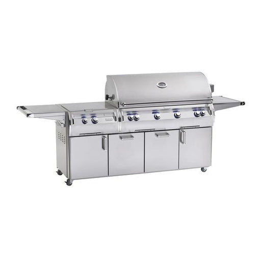 Fire Magic Grills E1060S-8EAN-51/E1060S-8EAP-51Echelon Diamond 117 Inch Free-Standing Gas Grill with Power Burner, Rotisserie and Analog Thermometer, Natural/Propane Gas, Cast Stainless Steel "E" - Fire Magic - Ambient Home