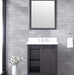 Marsyas 30" Brown Single Bathroom Vanity (Options: White Quartz Top, White Square Sink and 28" Mirror w/ Faucet) - Lexora - Ambient Home