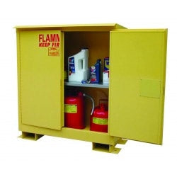 Securall  A145WP1 - Weatherproof Flammable Storage Cabinet - 45 Gal. Self-Latch Standard 2-Door - Securall - Ambient Home