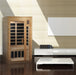 Golden Designs "Barcelona Select Elite" 1-2-person PureTech™ Near Zero Far Infrared Sauna Canadian Hemlock - Golden Designs - Ambient Home