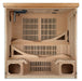 Golden Designs "Monaco Elite" 6-person PureTech™ Near Zero Far Infrared Sauna Canadian Hemlock - Golden Designs - Ambient Home