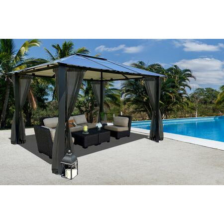 Paragon Outdoor Durham GZ3584K 10' x 13' Hard Top Gazebo