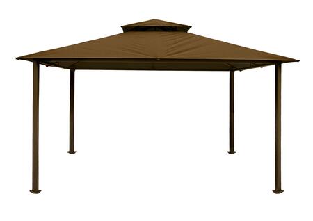 Paragon Outdoor Kingsbury  11' x 14' Gazebo with Top, Rust Free Aluminum Frame and Powder Coated Finish (Gazebo Only) - Paragon Outdoor - Ambient Home