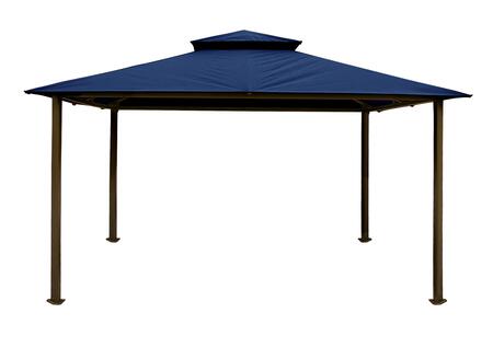 Paragon Outdoor Kingsbury  11' x 14' Gazebo with Top, Rust Free Aluminum Frame and Powder Coated Finish (Gazebo Only) - Paragon Outdoor - Ambient Home