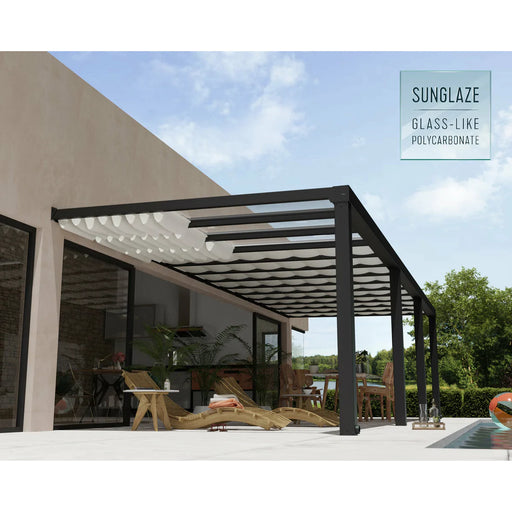 Palram - Canopia | Stockholm Patio Cover Roof Blinds 11x31 ft (HG2004) - Palram - Ambient Home