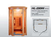 SunRay Heathrow 2 Person Infrared Sauna (HL200W) (75"H x 47"W x 45"D) - Sunray Saunas - Ambient Home