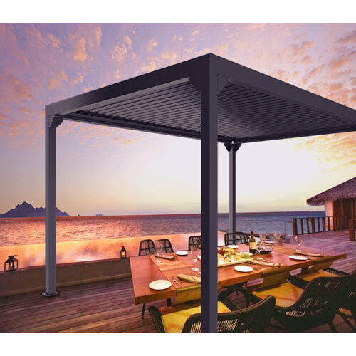 Bon Pergola Smart Louvered Pergola with Motorization & Lighting, Villa Pergola - Bon Pergola - Ambient Home