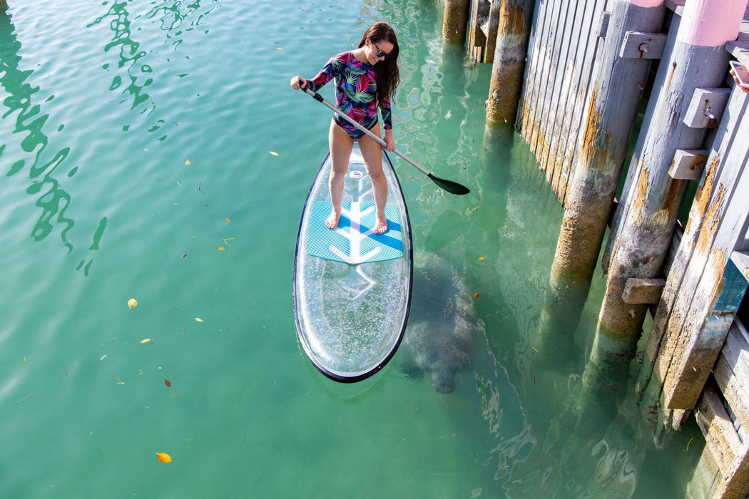 Crystal Board Set of 2 Clear Transparent Paddleboards by The Crystal Kayak Company - Crystal Kayak - Ambient Home