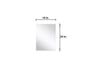 Lexora Lancy 24" Rustic Acacia Bathroom Vanity, White Quartz Top, White Square Sink, Monte Chrome Faucet Set, and 18" Frameless Mirror - Lexora - Ambient Home