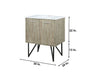 Lexora Lancy 30" Rustic Acacia Bathroom Vanity, White Quartz Top, and White Square Sink - Lexora - Ambient Home