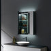 Savera 24"/ 30" / 36" /48"  Wide x 36" Tall LED Medicine Cabinet w/ Defogger - Lexora Home LS2436LEDMC - Lexora - Ambient Home