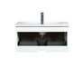 Lexora Scopi 30" Rustic Acacia Bathroom Vanity, Acrylic Composite Top with Integrated Sink, and Monte Chrome Faucet Set - Lexora - Ambient Home