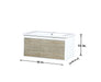 Lexora Scopi 30" Rustic Acacia Bathroom Vanity and Acrylic Composite Top with Integrated Sink - Lexora - Ambient Home