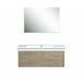 Lexora Scopi 36" Rustic Acacia Bathroom Vanity, Acrylic Composite Top with Integrated Sink, and 28" Frameless Mirror - Lexora - Ambient Home