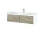 Lexora Scopi 48" Rustic Acacia Bathroom Vanity, Acrylic Composite Top with Integrated Sink, and Monte Chrome Faucet Set - Lexora - Ambient Home