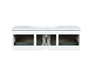 Lexora Scopi 48" Rustic Acacia Bathroom Vanity and Acrylic Composite Top with Integrated Sink - Lexora - Ambient Home