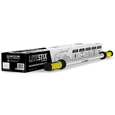 LITESTIX™ Lithium Rechargeable Underhood Work Light / 1,200 Lumens, LS36SMD (5150029) - Litestix - Ambient Home