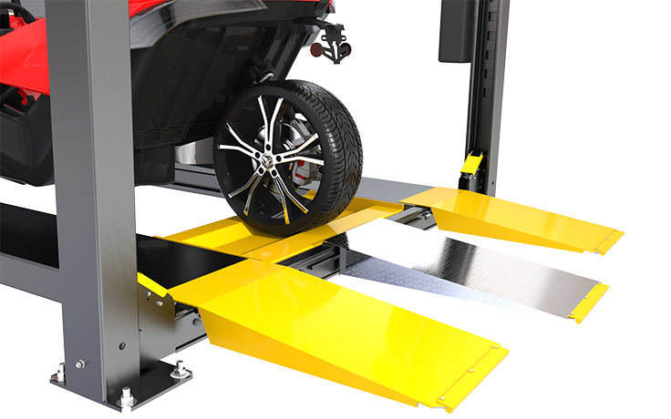 Third-Wheel Kit / Includes Wheel Trough and Aluminum Ramp (5210247) - Bendpak Accessories - Ambient Home