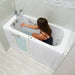 Ella's Bubbles Lounger – Acrylic Outward Swing Door Walk In Bathtub (26.75″W x 59″L) - Ella's Bubbles - Ambient Home