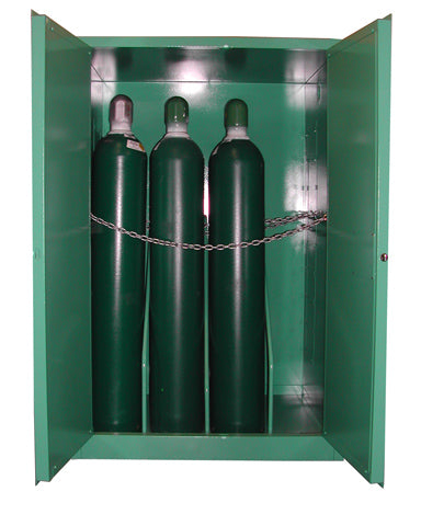 Securall MG109HE Medical Gas Cylinder Storage Self-Latch Standard Door, Empty Cylinders - Securall - Ambient Home