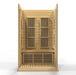 Golden Designs Maxxus 2 Per Low EMF FAR Infrared Carbon Canadian Hemlock Sauna - Golden Designs - Ambient Home