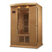 Golden Designs Maxxus 2 Per Low EMF FAR Infrared Carbon Canadian Hemlock Sauna - Golden Designs - Ambient Home