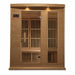 Golden Designs Maxxus 3 Per Low EMF FAR Infrared Carbon Canadian Hemlock Sauna - Golden Designs - Ambient Home