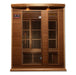 Golden Designs Maxxus 3 Per Low EMF FAR Infrared Carbon Canadian Red Cedar  Sauna - Golden Designs - Ambient Home