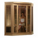 Golden Designs Maxxus 3 Per Corner Low EMF FAR Infrared Carbon Canadian Hemlock Sauna - Golden Designs - Ambient Home