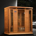 Golden Designs Maxxus 4 Per Near Zero EMF FAR Infrared Carbon Canadian Red Cedar Sauna - Golden Designs - Ambient Home