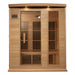 Golden Designs Maxxus 3 Per Near Zero EMF FAR Infrared Carbon Canadian Hemlock Sauna - Golden Designs - Ambient Home